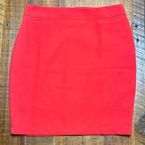 NWT Juniors Red Boutique Skirt, Size Large